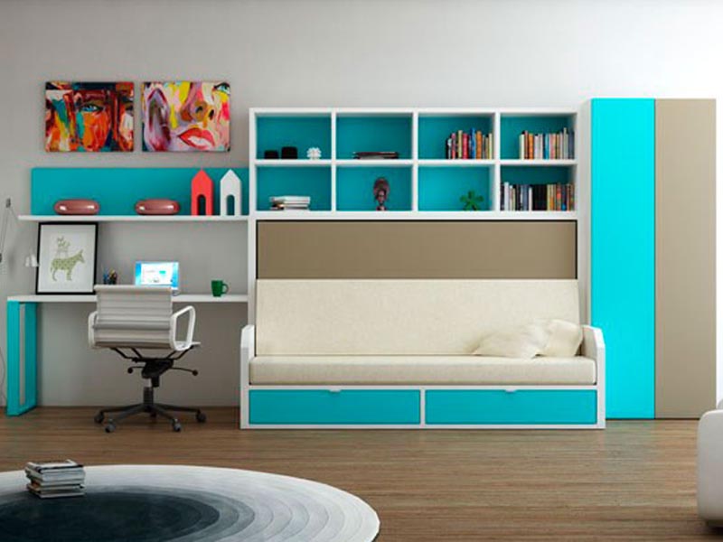 ghe giuong thong minh sac mau