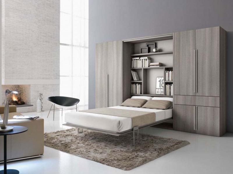 giuong gap ket hop tu quan ao co dien 1