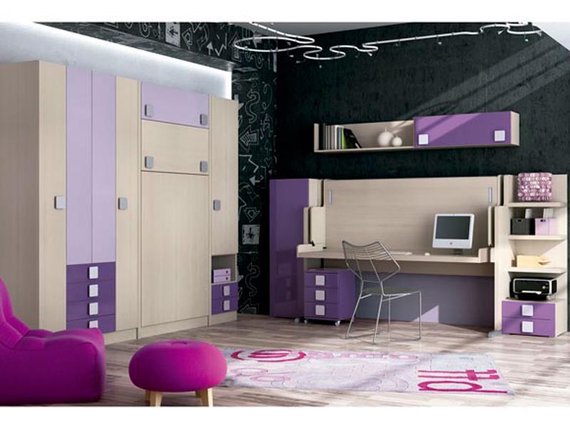 phong ngu nho cho 2 be gai