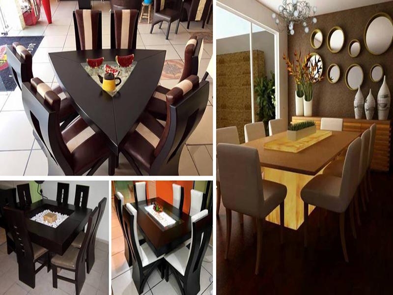 22 Contemporary Dining And Living Room Table Ideas with Latest Chairs Designs 1
