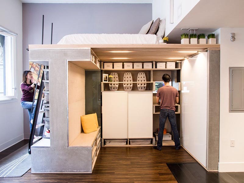 Loft Design For Small Condo 1