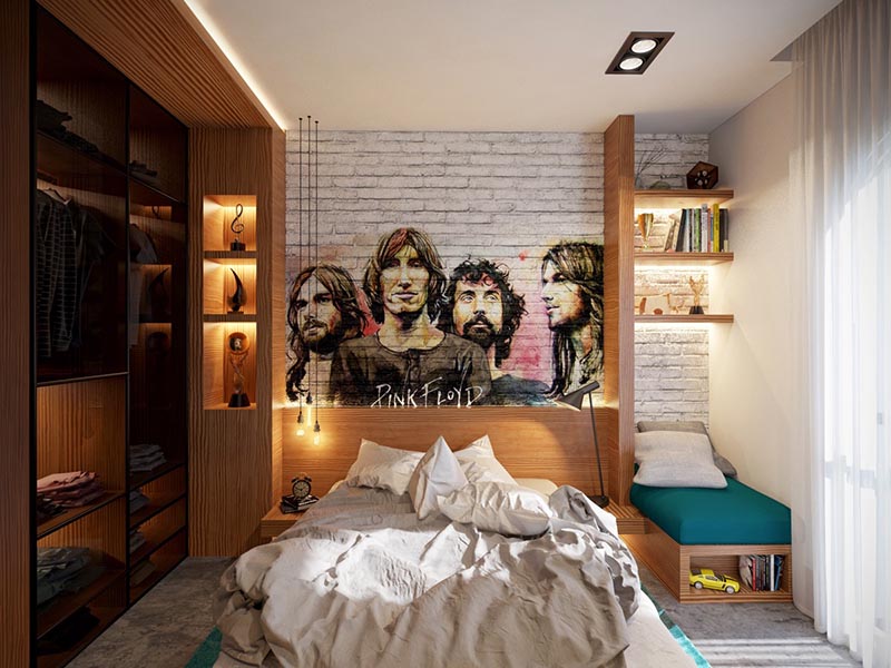 cool painting ideas for teenage bedrooms