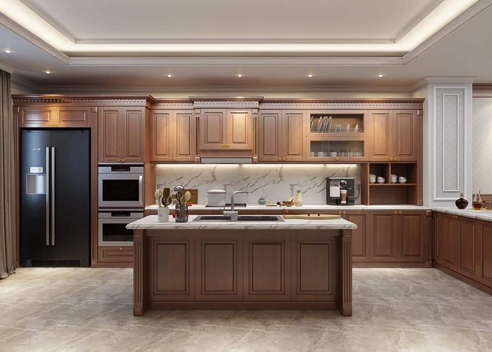 lựa chọn tủ bếp song song